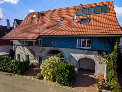 外部景觀, Holiday apartment in the blue barn in 賓岑
