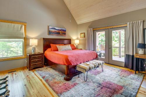 Ellijay Cabin w/ Hot Tub & Mountain Views in 東亞利晶 (GA)