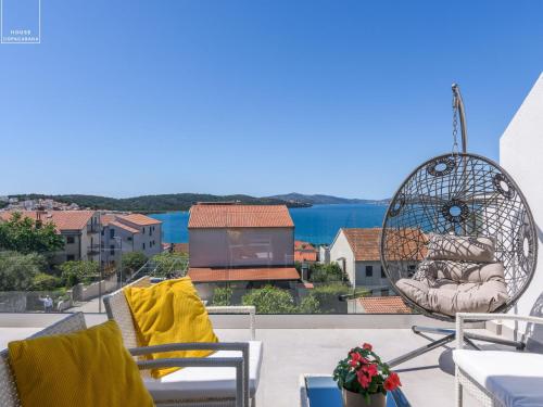 House COPACABANA with sea view, parking - Čiovo, Trogir