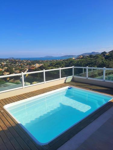 Casa com cobertura de vista para o mar – khách sạn tại Ponta de Manguinhos