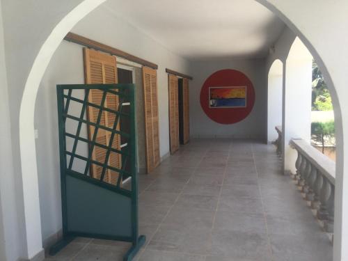 شرفة/ تراس, Les Filaos-Villa entre fleuve saloum et ocean in Palmarin