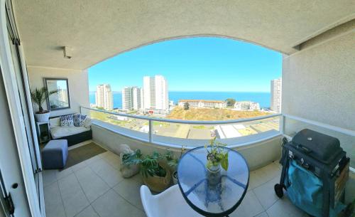 Reñaca increible vista al mar