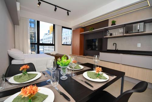 Studio em frente a UFSC e HU - Viva Trindade - CEN013