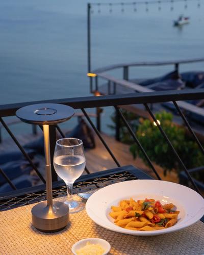 Étterem, Laem Klong sea view in Chalok Baan Kao