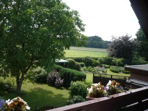 Balkons/terase, Hoernchens-Ferienwohnung in Neuenkirchen (Heidekreis)