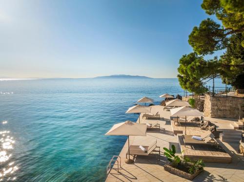 沙灘, Hotel Kvarner - by Liburnia Hotels & Villas in 奧帕蒂亞