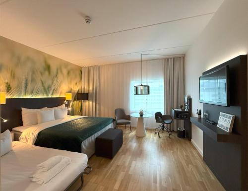 2 twin beds