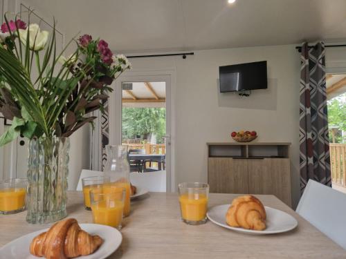 Mobil-home 4pers avec terrasse in Saint-Antoine-de-Breuilh