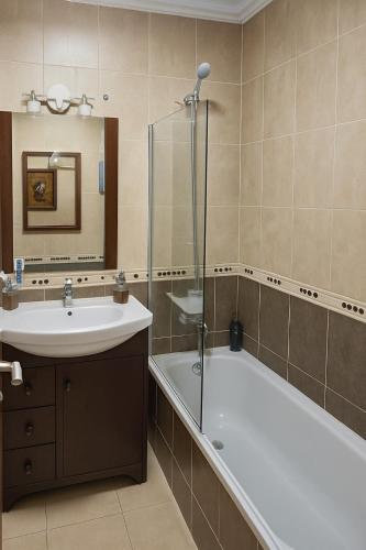 douche, Résidence Bella Vista avec terrasse, piscine et plage à 5 min (Residence Bella Vista avec terrasse, piscine et plage a 5 min) in Cabo Negro