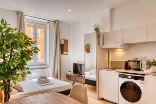 Le Docks Lodge - Studio - proche quai de Saone in Le Bourg-Gare De Vaise