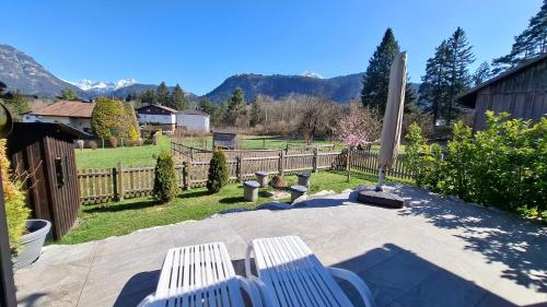 Rõdu/terrass, Chalet Panorama Tirol in Lechaschau