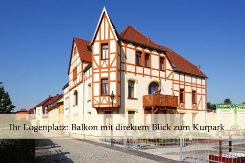 Ferienwohnung Auszeit am Kurpark Bad Berka - auch im Fruhling toll! # Balkon # ruhige Lage # gratis  in 巴特貝爾卡