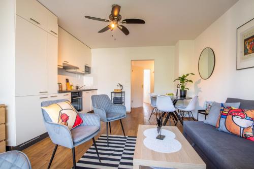 Special CUATRO PICASSO Apartment Basel, Bahnhof Grossbasel 10-STAR, Basilea (foto 6)