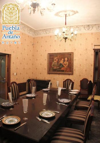 會議室/宴會廳, 普埃布拉- 安塔諾酒店 (Hotel Puebla de Antano) in 普埃布拉