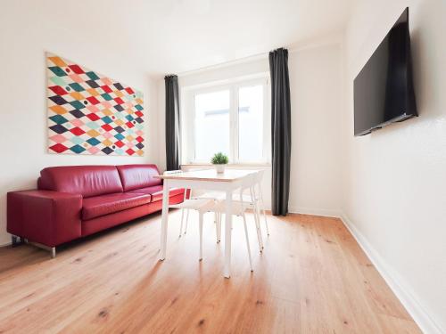Tolstov Apartments - 3 Room Apartments - Kitchen - Balcony - 5 min to Messe DUS, Düsseldorf (fotografie 10)