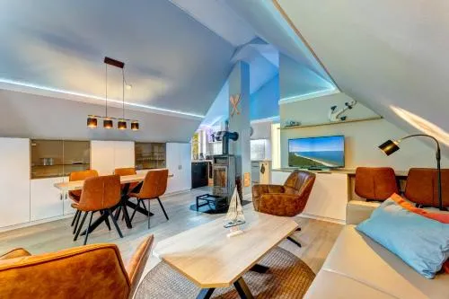 Dünenhaus Ückeritz UnserUsedomDe FeWo ca80qm mit privater Sauna und Kamin Parkplatz direkt am Strand 4I3 in Ückeritz, Deutschland