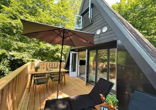 Birdie Forest Lodge - voor golf & MTB, met berging - Location saisonnière - Durbuy