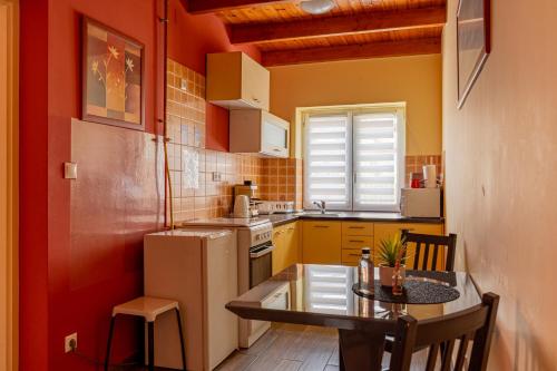 keittiö, Borostyan Apartmanhaz in Morahalom