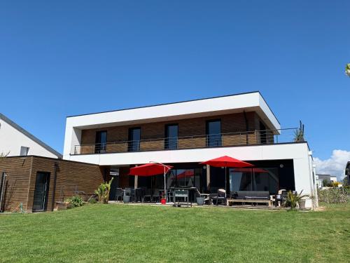 Villa vue mer plage à pied - Location, gîte - Clohars-Carnoët
