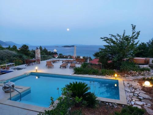 Apartment in Orebic with sea view, terrace, air conditioning, WiFi 114-1, Orebić (Foto 4)