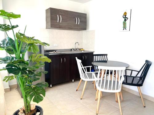 One-Bedroom Apartment room in Caribbean Island Hotel