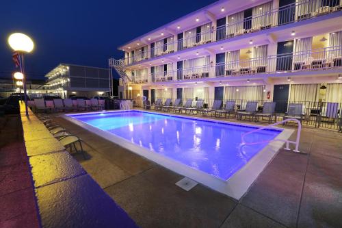Swimming pool, Lark Motel in Stone Harbor (NJ)