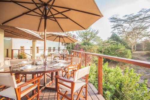 Restoran, Wildebeest Eco Camp in Nairobi
