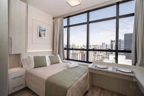 Apto com piscina aquecida e rooftop in Curitiba Városközpont