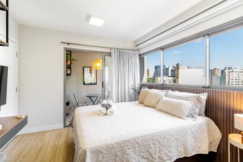 BSR Luxe Studio next to Allianz Park w Rooftop Pool and Pet Friendly, São Paulo
