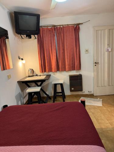 1 double bed