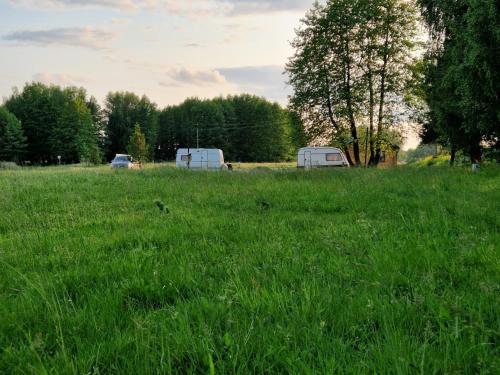Pole Kempingowe - Parcela na Kampera, Przyczepe in Woskrzenice Duże