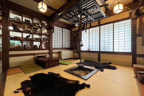 Lobby, 湯の花ふわり 湯元館 in Chubu Sangaku National Park