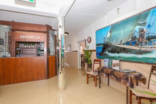 Lobby, Willa Saga in Władysławowo