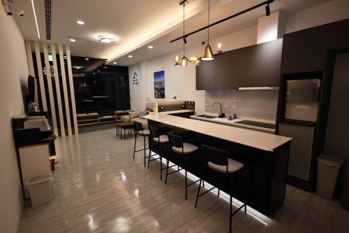 キッチン, Yanwu Cifang B&B in 布袋鎮（ブーダイ）