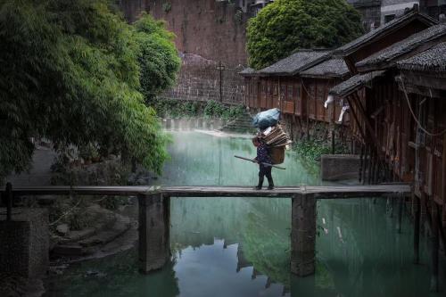 凤凰古城柿子小院民宿大床房, Fenghuang (zdjęcie 10)