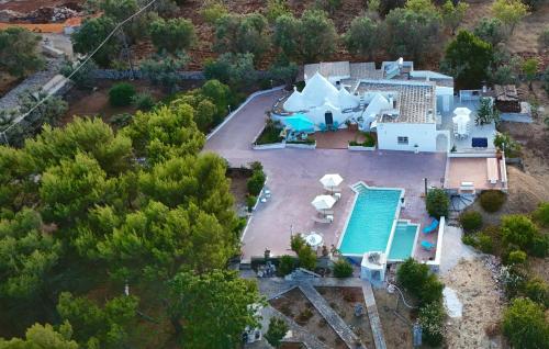 ทัศนียภาพภายนอกโรงแรม, Il Trullo sulla Valle con vista mozzafiato in ฟูมาโรลา