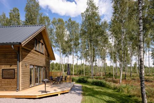 Lakeville lyxigt boende mitt i skogen