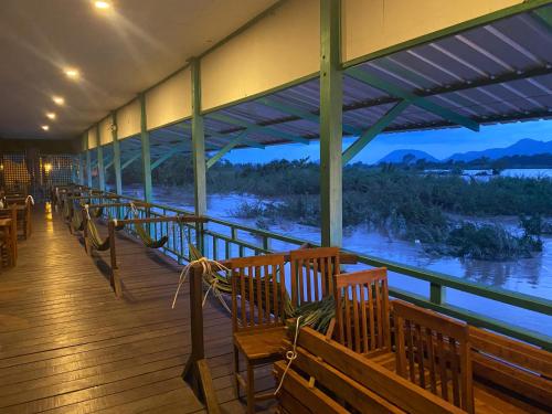 Sompong sunset view guest house in Muang Khong