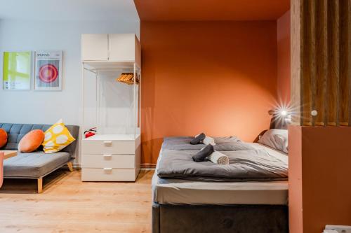 Vibrant Micro-Apartment - Cozy, Central & Self Checkin, Berlin (zdjęcie 8)