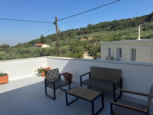 View, Niki Mountain House in Tilisos