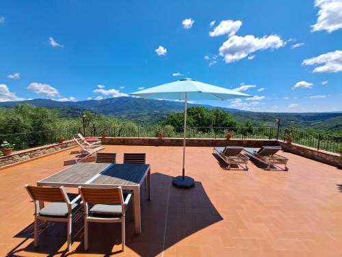 Балкон, La Favilletta Casa Vacanze in Ріньяно Сульарно