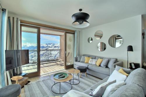 ARC 1600, LE RIDGE, Appartement 10 personnes Vue Montagne - ski aux pieds - Sauna, Hammam, Piscine, Лез-Арк-1600 (фото 5)