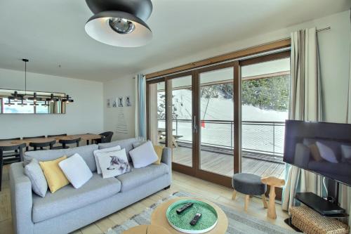 ARC 1600, LE RIDGE, Appartement 10 personnes Vue Montagne - ski aux pieds - Sauna, Hammam, Piscine, Лез-Арк-1600 (фото 7)