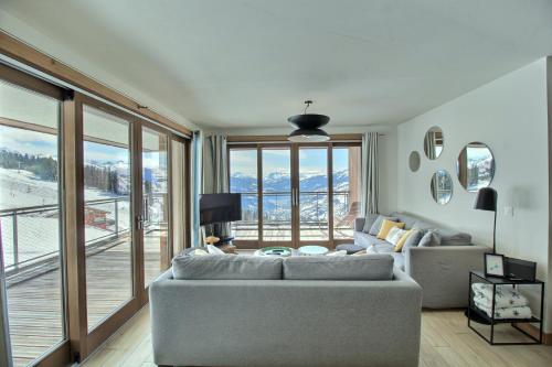 ARC 1600, LE RIDGE, Appartement 10 personnes Vue Montagne - ski aux pieds - Sauna, Hammam, Piscine, Лез-Арк-1600 (фото 8)