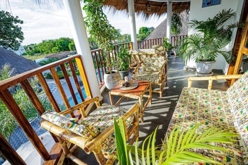 Balcony/terrace, TinJaLa Lodge in Brufut