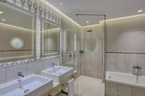 Chambre double, familiale, vue sur le jardin