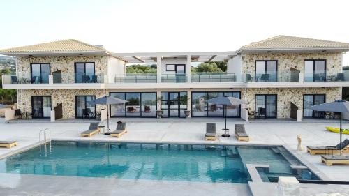 Queen Bee Luxury Villa- Sparto gîte à louer Trýfos