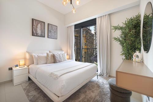 Act 1 Act 2 Towers, Luxury 4BR, Full Burj Khalifa View Balcony, Pool, Gym, Dubaj (zdjęcie 8)