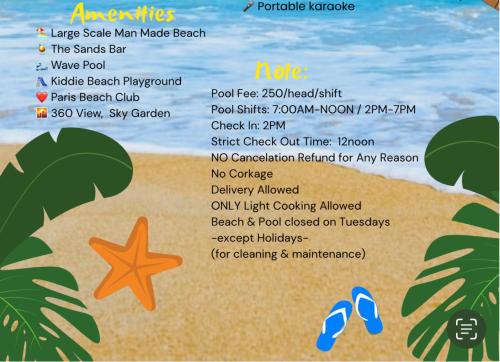 Azure Resort Residence, 1bedroom with balcony Beach view, Manila (photo 10)
