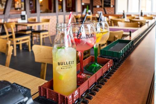 บริการและสิ่งอำนวยความสะดวก, Altora Eisenbahn Themenhotel in เวอร์นิเกอโรเดอ